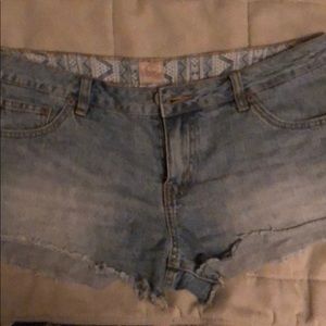 Rip Curl jean shorts